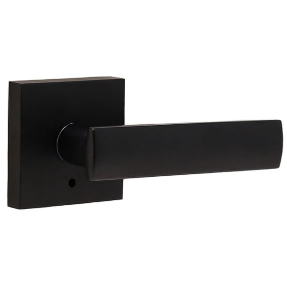 Weslock 007103232FR20 Utica Bed & Bath Lever, Matte Black