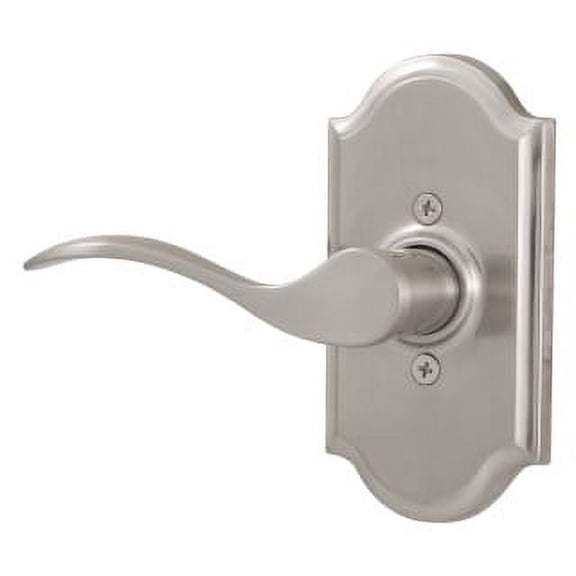 Weslock L1740UNUNSL23 Left Hand Bordeau Premiere Entry Lock with Adjustable Latch and Full Lip Strike Satin Nickel Finish