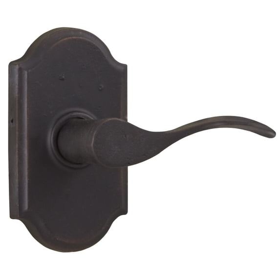 Weslock R7100H1H1SL20 Right Hand Carlow Premiere Passage Lock with Adjustable Latch and Full Lip Strike Oil Rubbed Bronze Finish