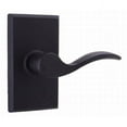 thumbnail image 1 of Weslock R7300H2H2SL20 Right Hand Carlow Square Passage Lock with Adjustable Latch & Full Lip Strike, Black, 1 of 2