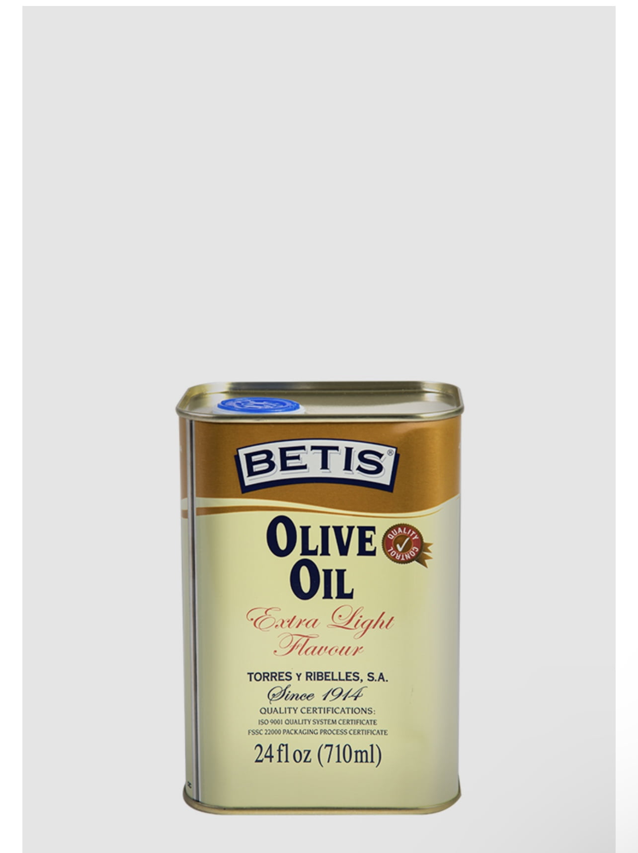 Wesson Betis Extra Lite Flavor Olive Oil 24oz Tin Can (Pack of 1)
