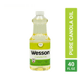 thumbnail image 1 of Wesson Pure & Cholesterol Free Canola Oil, 40 fl oz, 1 of 11