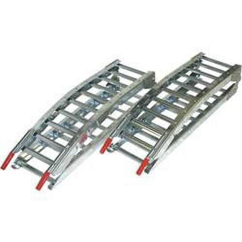 West 3303052 Folding Arched Hybrid Ramp Set - 1400 lbs Capacity - 7 ft. - Model No. 1224