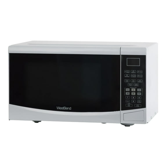 West Bend 0.9 cu. ft. Microwave Oven, in White (WBMW92W)