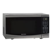 West Bend Compact Countertop Microwave Oven with Electronic Controls and Presets, 0.9 cu. ft., in Stainless Steel WBMW92S