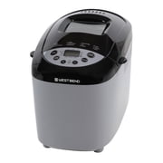 West Bend Hi-Rise Bread Maker with 12 Preset Digital Controls, 3 lb Capacity, in Gray 47413