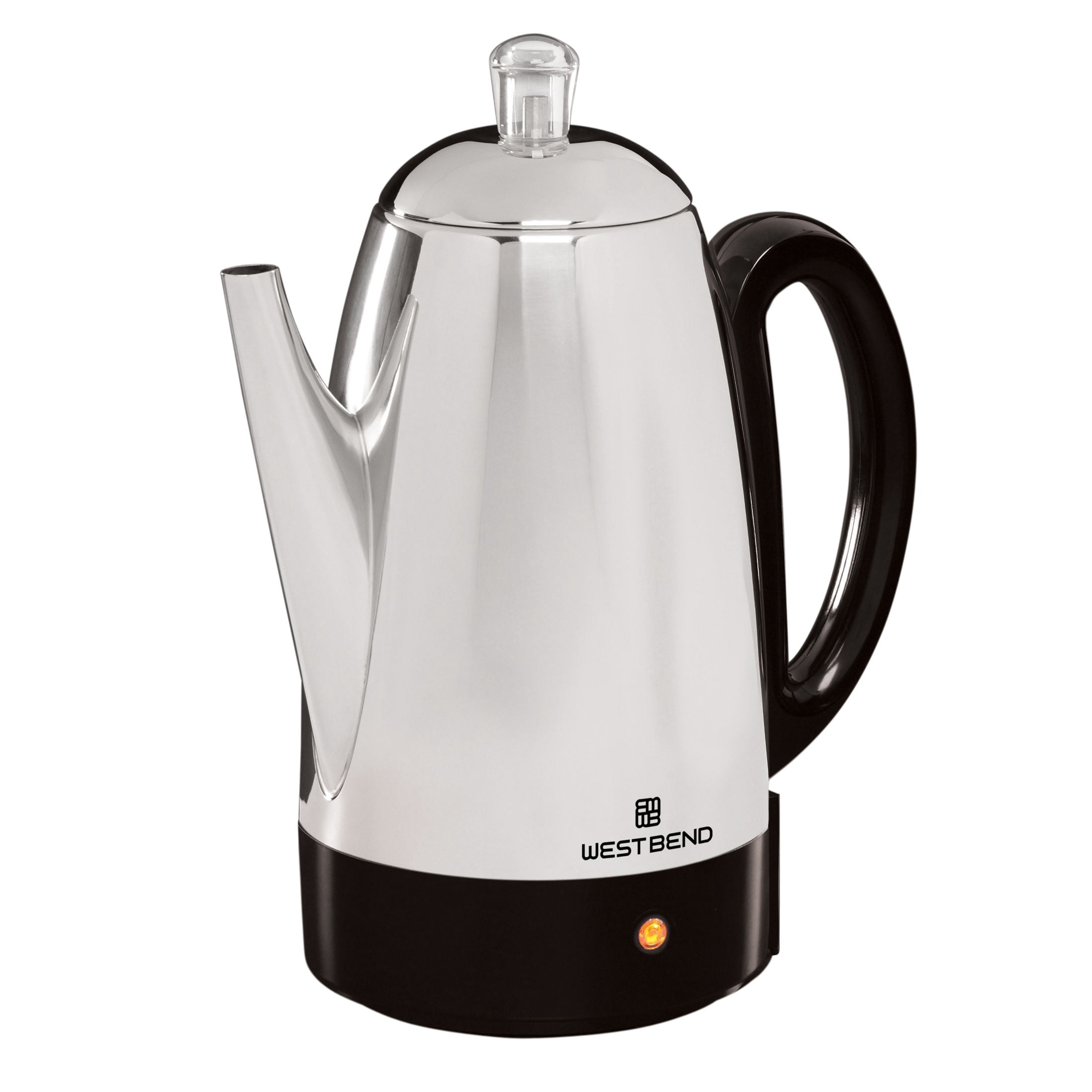 WEST BEND パーコレーター 本体 West Bend, Coffee Percolator, 12-Cup, Stainless Steel - Walmart.com
