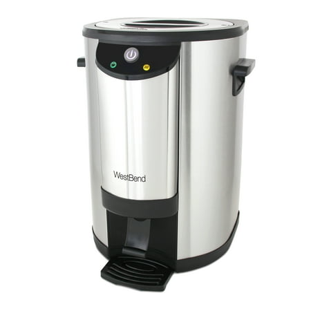 WestBend - 42-Cup Double Walled Commercial Coffee Urn - Silver