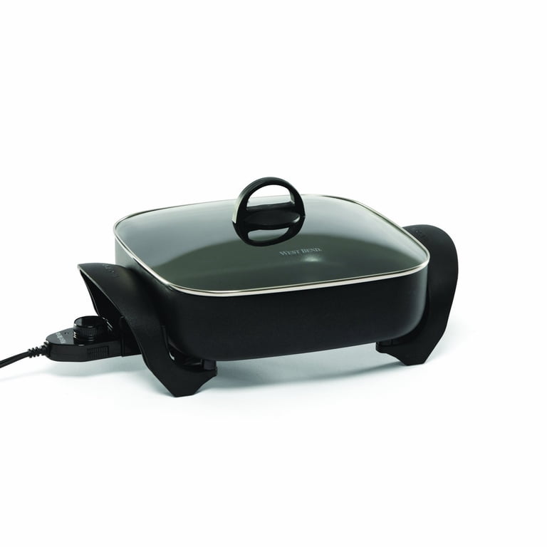 West Bend 72212 Extra-Deep 12-Inch Square Skillet - Walmart.com
