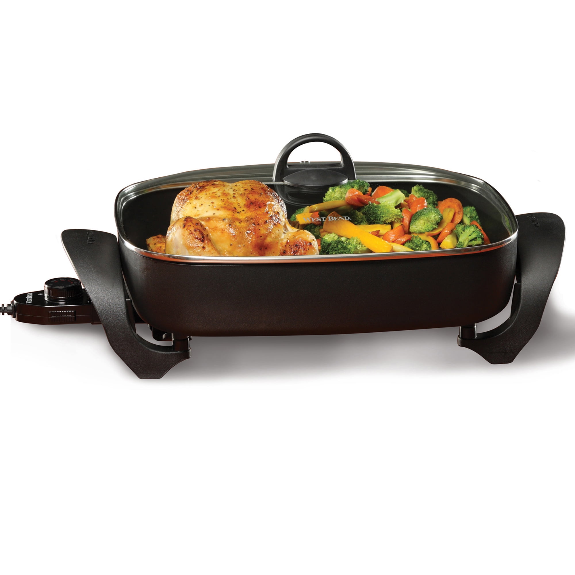 West Bend 72215 Extra-Deep 15-Inch Electric Skillet 