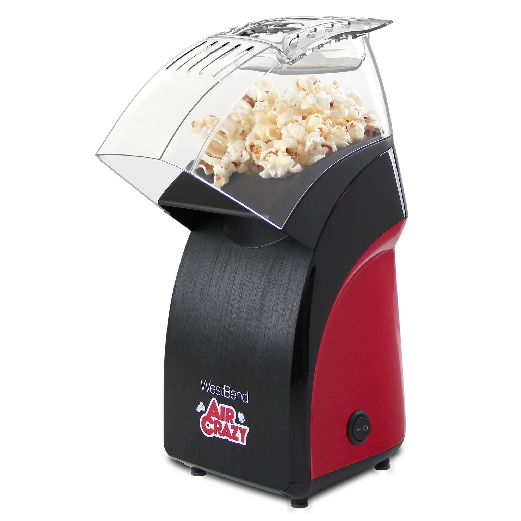  1200W Fast Hot Air Popcorn Popper - 4.5 Quarts