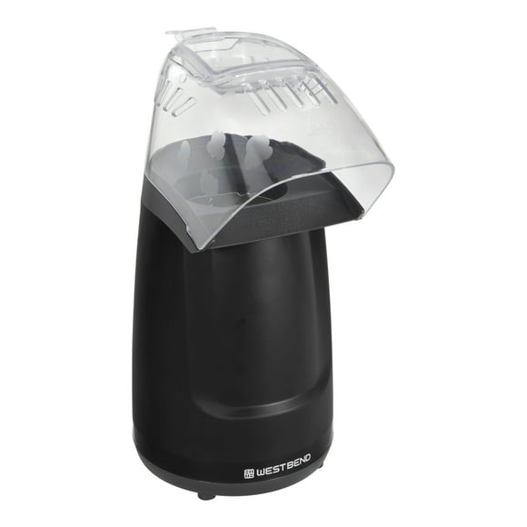 West Bend Air Crazy 4 Qt. Hot Air Popcorn Machine, in Black