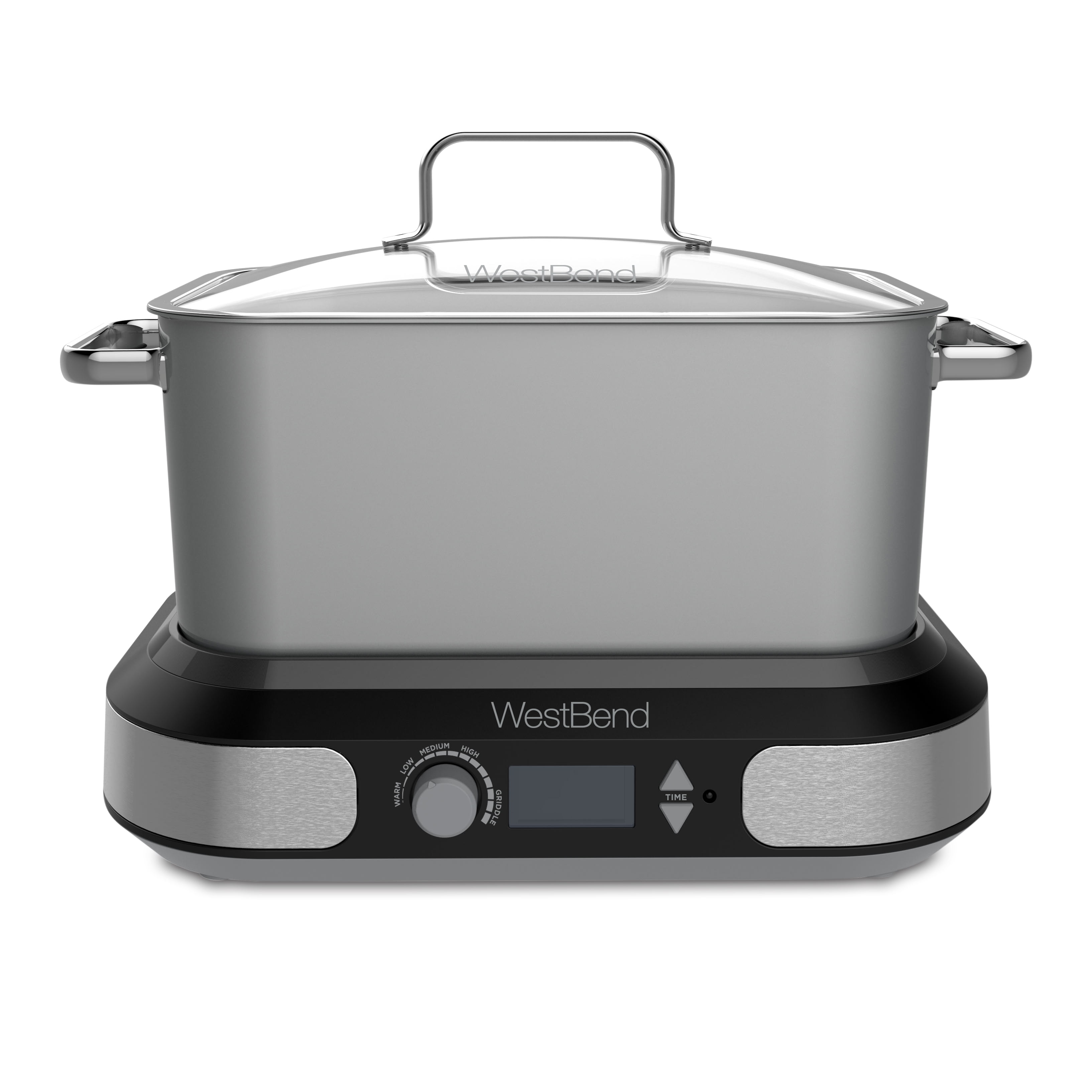 West Bend 5 QT. Versatility Cooker, Includes Bag and Lid, Red