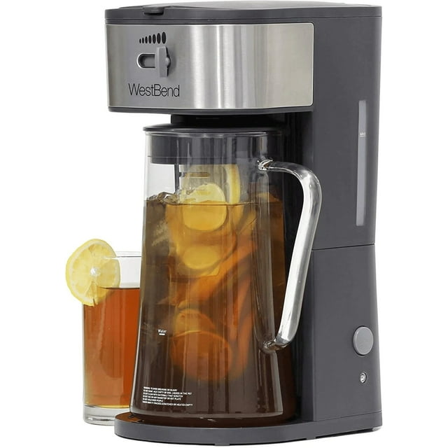 West Bend Fresh Iced Tea and Coffee Maker Includes an Infusion Tube to