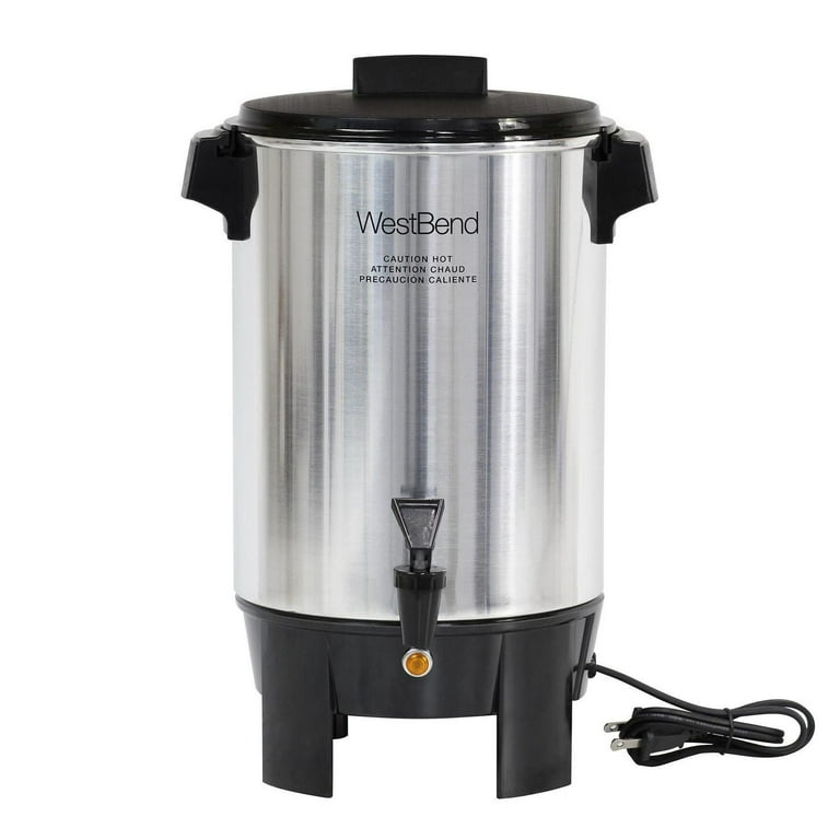 West Bend 30-Cup Coffee Maker Pot, Automatic Temperature Control