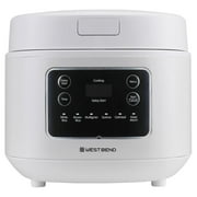 West Bend Programmable 12-Cup Multi-Function Rice & Grain Cooker- White