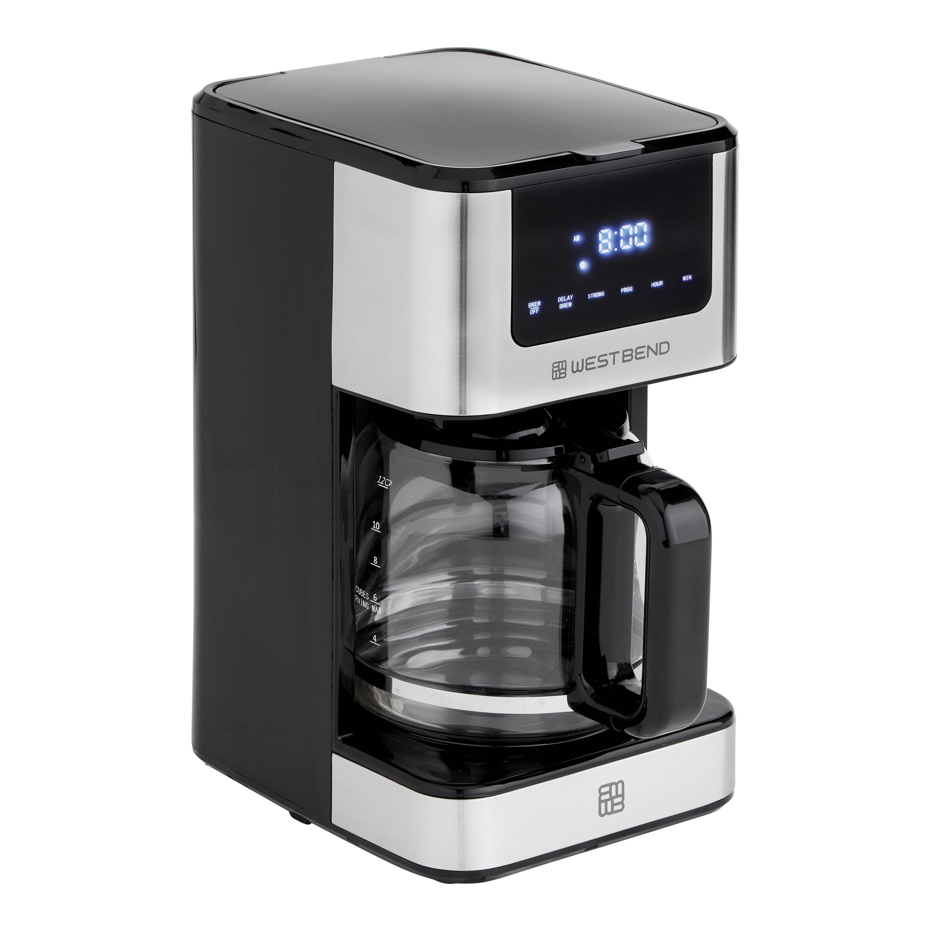 West Bend Stainless Steel 12-Cup Drip Coffee Maker