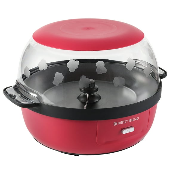 West Bend Stir Crazy 6 Qt. Popcorn Machine, in Red