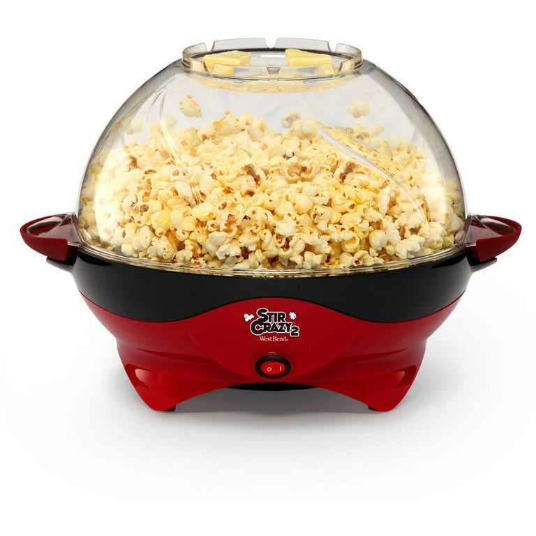 West Bend Stir Crazy Popcorn Popper Red — KitchenKapers