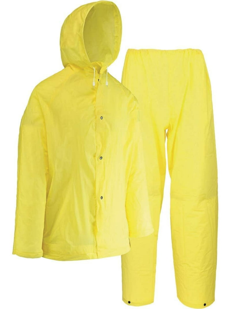 West Chester 2-Piece X-Large Yellow Rain Suit