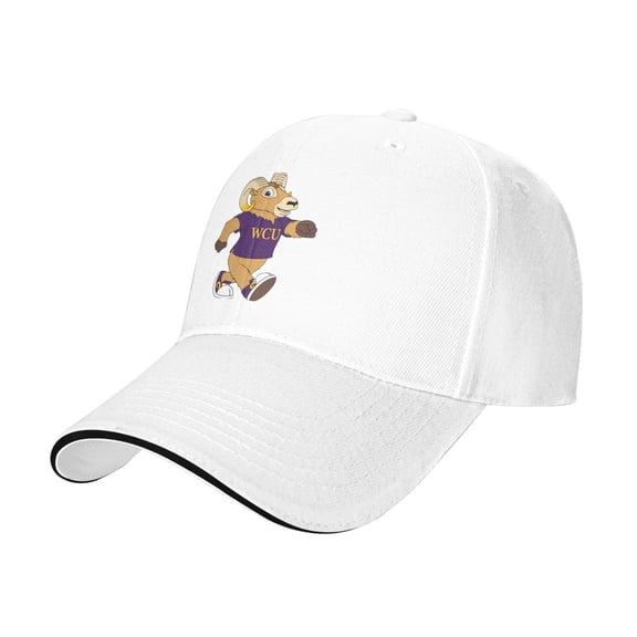 West Chester Golden Rams Casual Sandwich Baseball Cap Adjustable For Men For Women