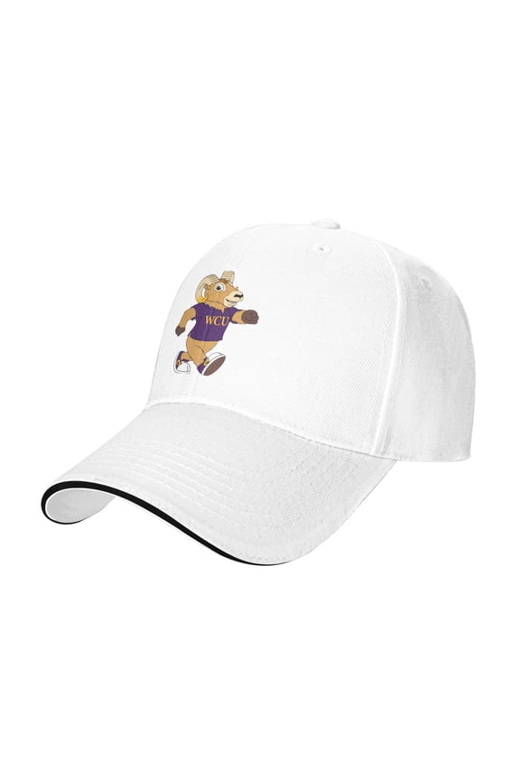 West Chester Golden Rams Casual Sandwich Baseball Cap Adjustable For Men For Women