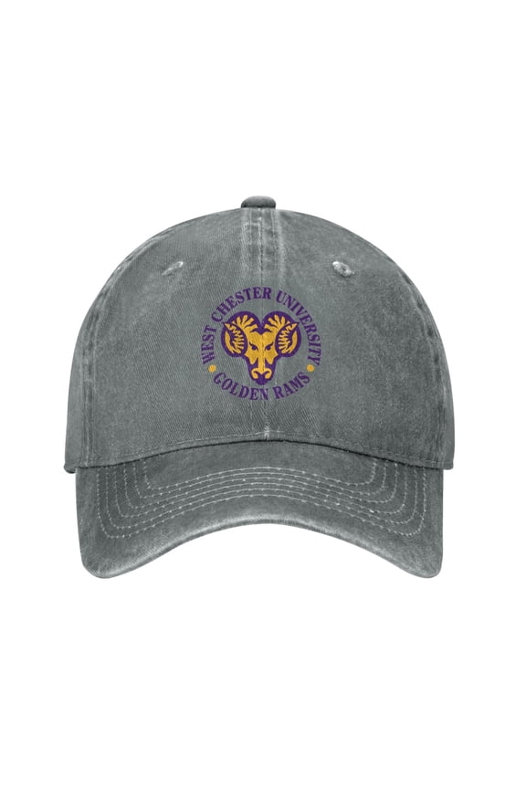 West Chester Golden Rams Hat Adult Adjustable Classic Washed Casquette Cap Hat Baseball Cap