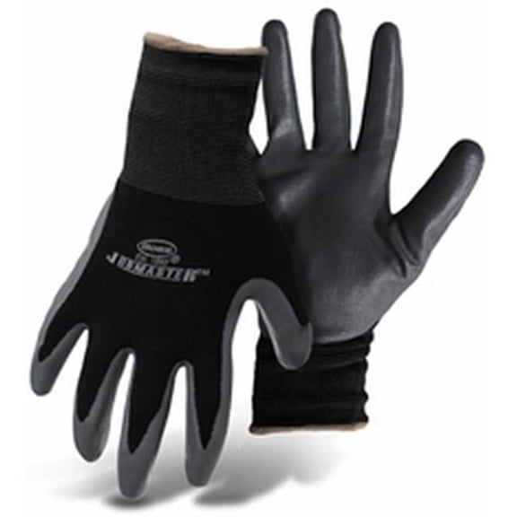 West Chester  Jobmaster Nylon with Nitrate Gloves, Black - Extra Large