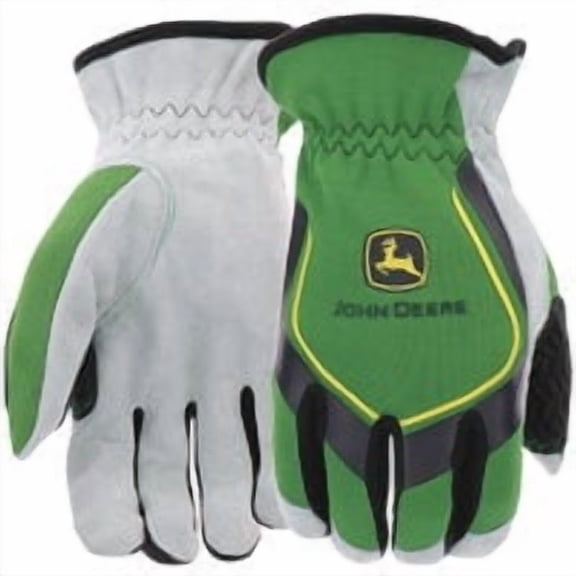 West Chester John Deere Leather Work Gloves - Pack of 10 Multipack Supply