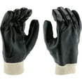 thumbnail image 1 of West Chester Protective Gear Men's PVC Coated Work Gloves, Black, Large, Model# 12000-L, 1 of 2