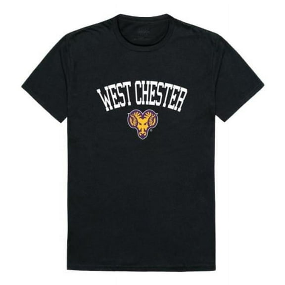 West Chester University Rams Arch T-Shirt, Black - Large