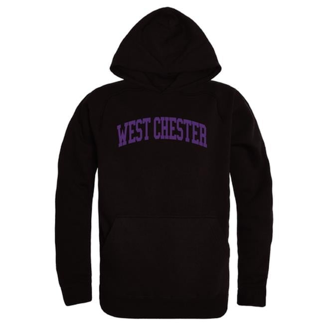 West Chester University Rams College Hoodie Black Medium