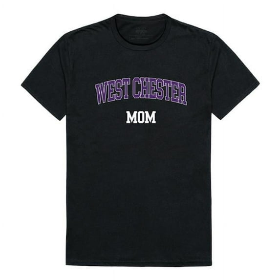 West Chester University Rams College Mom Short Sleeve T-Shirt, Black - Large