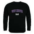 thumbnail image 1 of West Chester University Rams Dad Crewneck Sweatshirt, Black - Large, 1 of 1