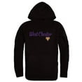 thumbnail image 1 of West Chester University Rams Script Hoodie, Black - Large, 1 of 1