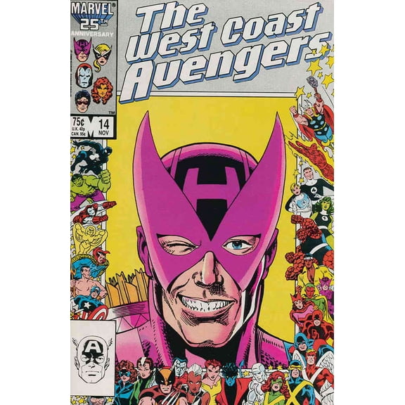 West Coast Avengers #14 VF ; Marvel Comic Book
