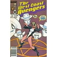 thumbnail image 1 of West Coast Avengers #41 (Newsstand) VF ; Marvel Comic Book, 1 of 1