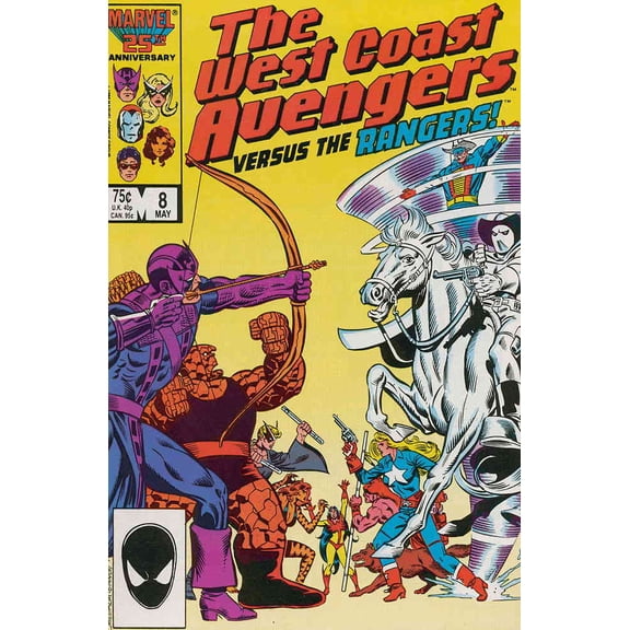 West Coast Avengers #8 VF ; Marvel Comic Book