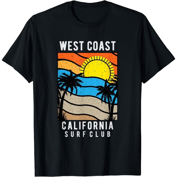 West Coast California Surf Club T-Shirt