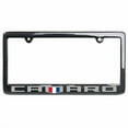 thumbnail image 1 of West Coast Camaro - Camaro 6th Generation Carbon Fiber License Plate Frame (Badge Logo) C105, 1 of 1