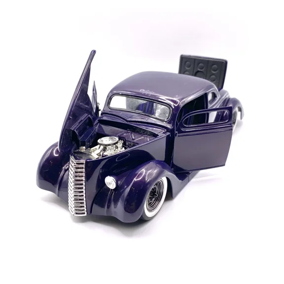 West Coast Choppers Ford Coupe Diecast Purple 1:24 Scale 2004 Jesse James