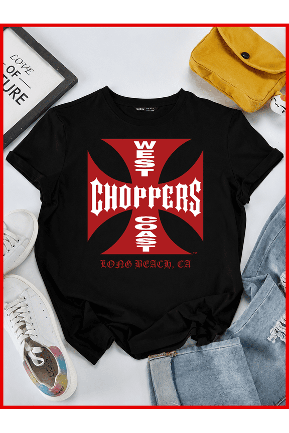 West Coast Choppers Jesse James Long Beach Custom Biker Unisex T-Shirt V60616, S-5XL