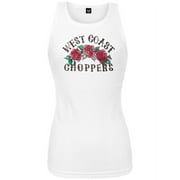 West Coast Choppers - Rose Tattoo Juniors Tank Top - Large