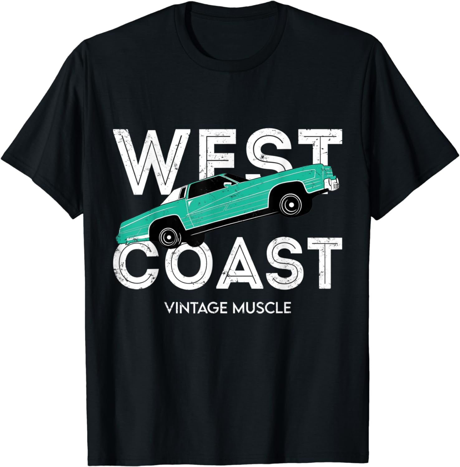 West Coast Classic Vintage Muscle Car Enthusiast 1970 TShirt