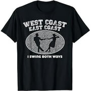 West Coast East Coast I Swing Both Ballroom Dancing T Shirt