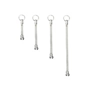 West Coast Jewelry Women's Set of 4 Varying Length Pendants for Glass Beads