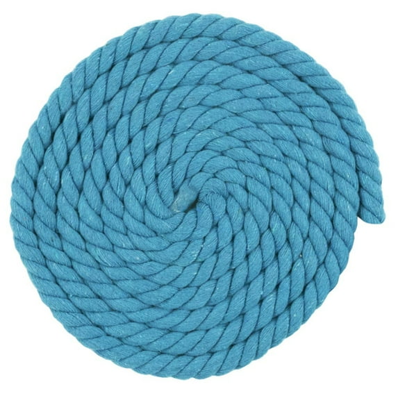 West Coast Paracord 1/2-inch Thick Super Soft Artisan Decorative Twisted 100% Cotton Rope - Multiple Colors and Lengths - Crafting & Macrame