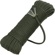 West Coast Paracord 100 Ft. Type III 7 Strand 550 Paracord Mil Spec Olive Drab Parachute Cord Outdoor Rope Tie Down