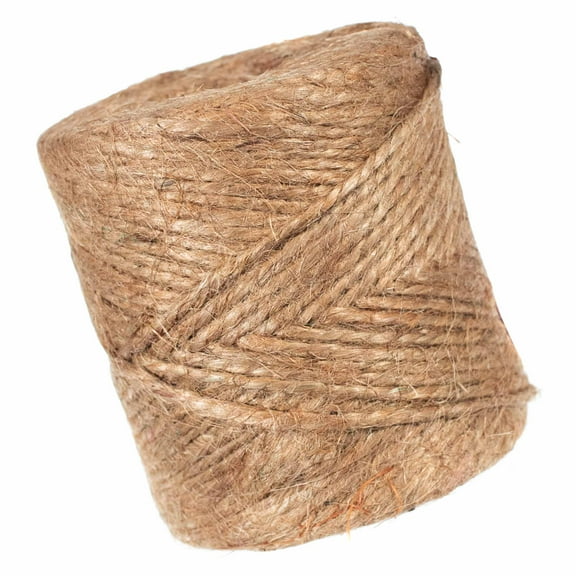 West Coast Paracord 2 Ply Natural Jute Twine - 1.5mm & 2mm, 450 & 375 ft DIY Crafts, Home Décor, Garden & General Utility