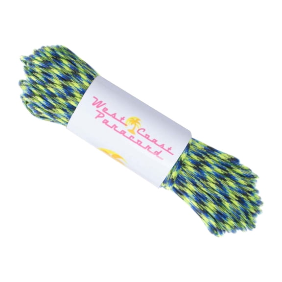West Coast Paracord 550 LB Paracord 7-Strand Core, 100' x 1/8"